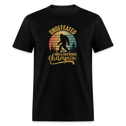 Undefeated Hide and Seek World Champ - Men's T-Shirt