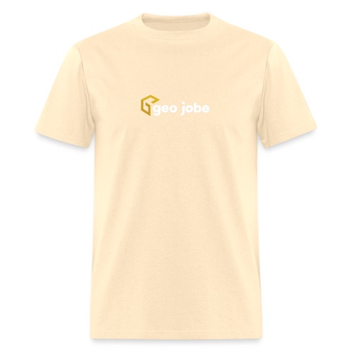 GEO Jobe Corp Logo White Text - Men's T-Shirt