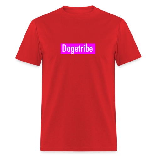 Dogetribe pink logo - Men's T-Shirt