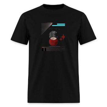freedomFreedom is not given but taken - Men's T-Shirt - black - Front - Jose (178cm)