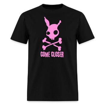 Scary Bunny - Men's T-Shirt - black - Front - Jose (178cm)