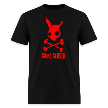 Scary Bunny - Men's T-Shirt - black - Front - Jose (178cm)