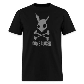 Scary Bunny - Men's T-Shirt - black - Front - Jose (178cm)