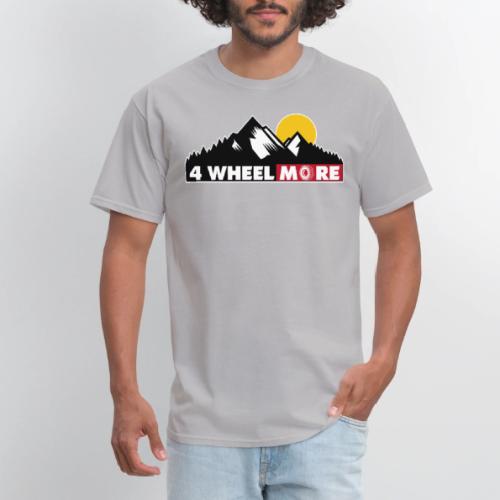 4 wheel More Logo - Men's T-Shirt