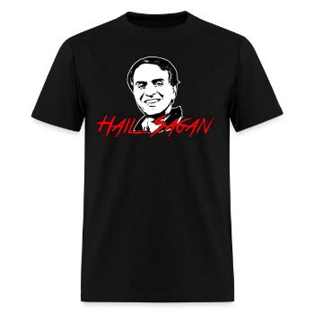 Hail Sagan - Men's T-Shirt - black - Front - Jose (178cm)