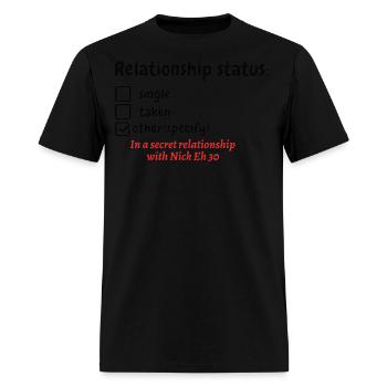 Nick Eh 30 Fan Merch - Men's T-Shirt - black - Front - Jose (178cm)