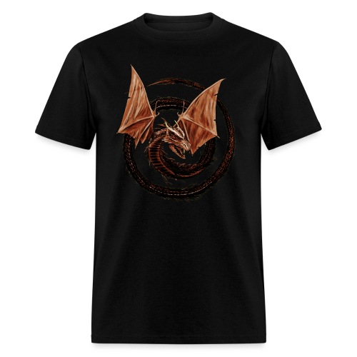 Spiral Dragon - Men's T-Shirt