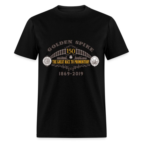 Golden Spike Version 1 - Men's T-Shirt