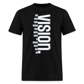 Vision - Men's T-Shirt - black - Front - Jose (178cm)