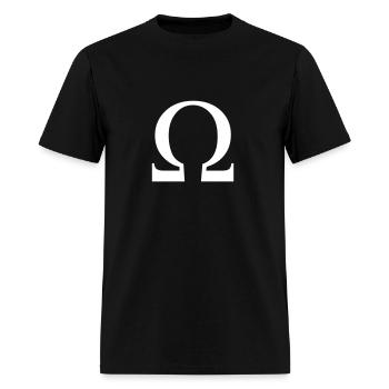 omega - Men's T-Shirt - black - Front - Jose (178cm)