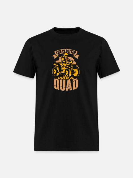 Quad Driver Offroad - Men's T-Shirt - black
