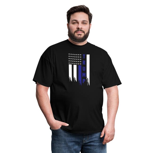 thin blue line trump supporter funny saying gifts