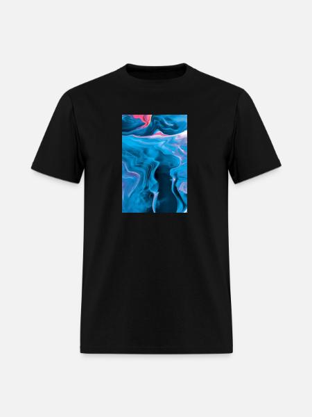 Blue Smoke - Men's T-Shirt - black