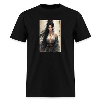 Elegance of the Imperial - Men's T-Shirt - black - Front - Jose (178cm)