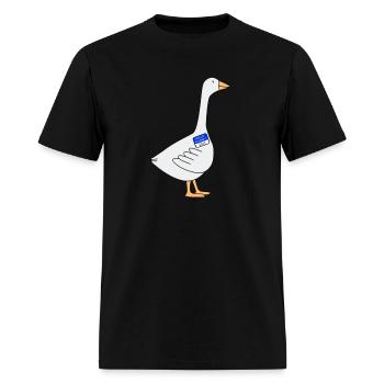 Silly goose matte - Men's T-Shirt - black - Front - Jose (178cm)