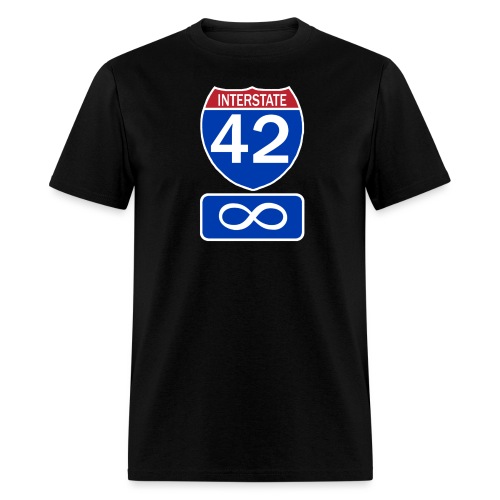 Interstate 42 - Men's T-Shirt