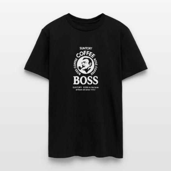 COFFEE BOSS Tシャツ Lサイズ 黒 Suntory boss coffee' Men's T-Shirt | Spreadshirt
