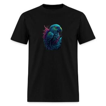parrot - Men's T-Shirt - black - Front - Jose (178cm)