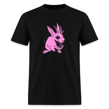 Scary Bunny - Men's T-Shirt - black - Front - Jose (178cm)