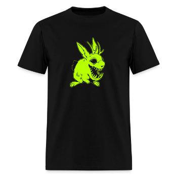 Scary Bunny - Men's T-Shirt - black - Front - Jose (178cm)