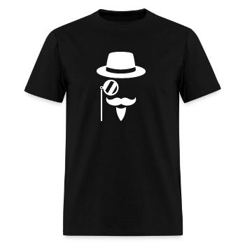 Sharp Dressed Man - Men's T-Shirt - black - Front - Jose (178cm)