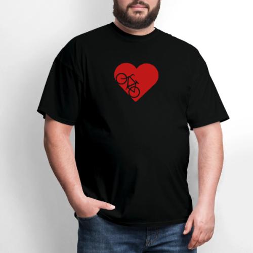 Bike in heart - Men's T-Shirt