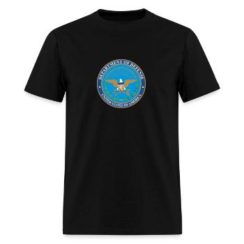 Department Of Defense Dod - Men's T-Shirt - black - Front - Jose (178cm)