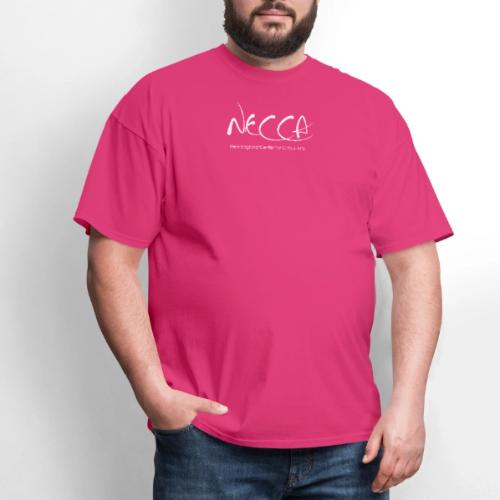 White NECCA Logo - Men's T-Shirt
