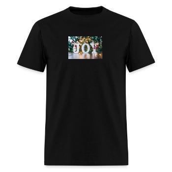 JOY Moments - Men's T-Shirt - black - Front - Jose (178cm)