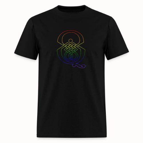 q rainbow - Men's T-Shirt