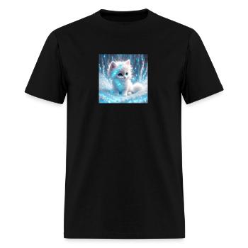 "Create Your Own Story" - Men's T-Shirt - black - Front - Jose (178cm)