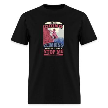 Climb - Men's T-Shirt - black - Front - Jose (178cm)