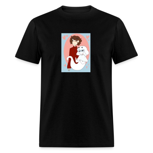 Valentines Day Cynical Ghost Shirt (By Meg Asia) - Men's T-Shirt