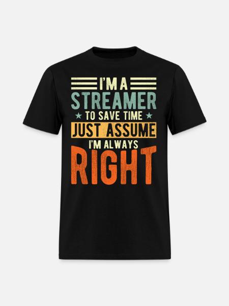 Streamer - Men's T-Shirt - black