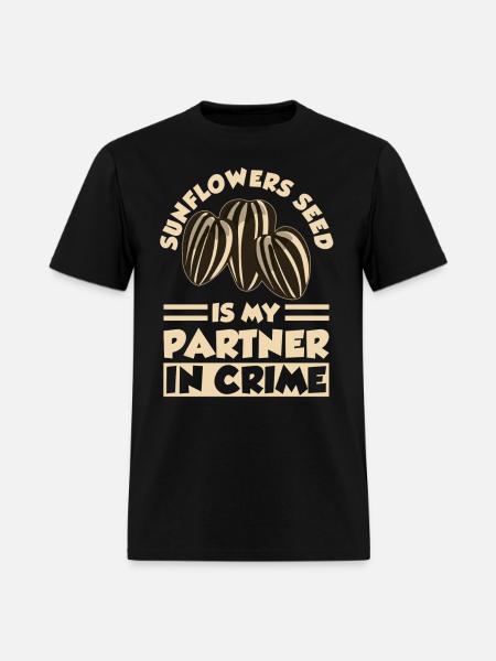 Sunflower Seeds - Men's T-Shirt - black