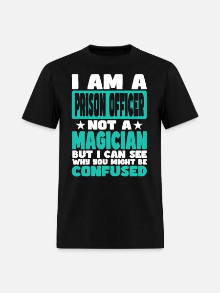 Prison Officer - Men's T-Shirt - black