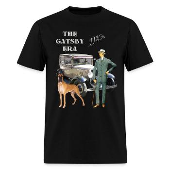 Roaring Twenties The Gatsby Era - Men's T-Shirt - black - Front - Jose (178cm)