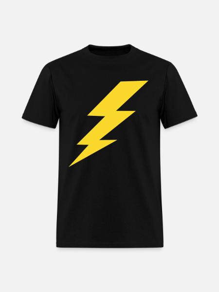Bolt Of Lightning Chaser Weather Forecaster - Men's T-Shirt - black