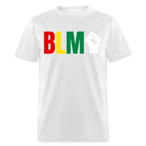 BLM Black Lives Matter Fist Black History Month - Men's T-Shirt