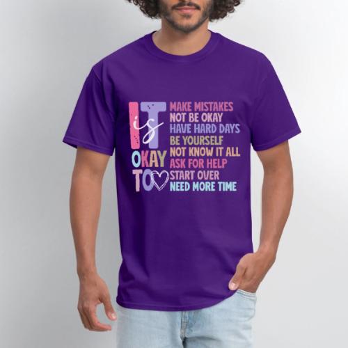 Harmony Collection - It s Okay To Make Mistakes - Men's T-Shirt