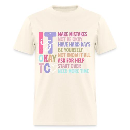 Harmony Collection - It s Okay To Make Mistakes - Men's T-Shirt