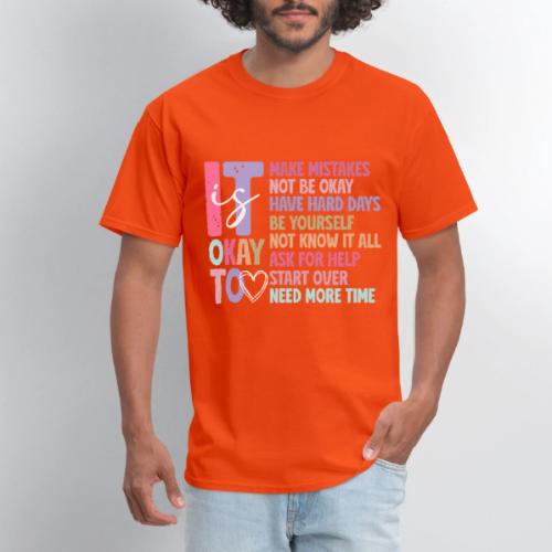 Harmony Collection - It s Okay To Make Mistakes - Men's T-Shirt