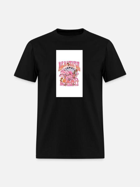 Beautiful Butterfly Bloom - Men's T-Shirt - black