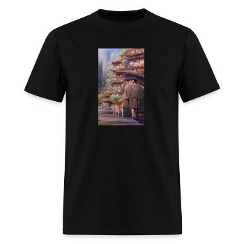 Cube Tourists - Men's T-Shirt - black - Front - Jose (178cm)