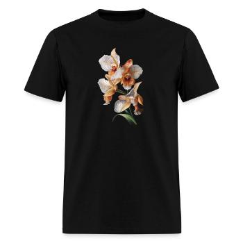 Orchid - Men's T-Shirt - black - Front - Jose (178cm)