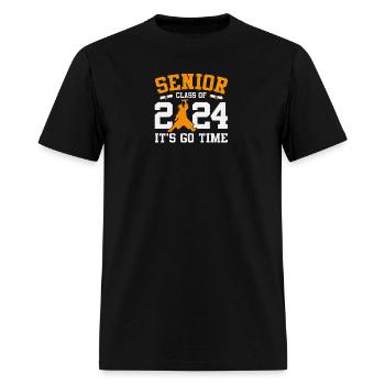 Class Of 2024 Senior 24 High School Graduation - Men's T-Shirt - black - Front - Jose (178cm)