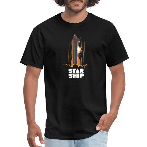Star Ship Mars - Dark - Men's T-Shirt