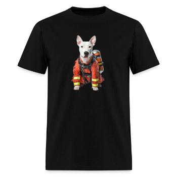 Bull Terrier - Men's T-Shirt - black - Front - Jose (178cm)