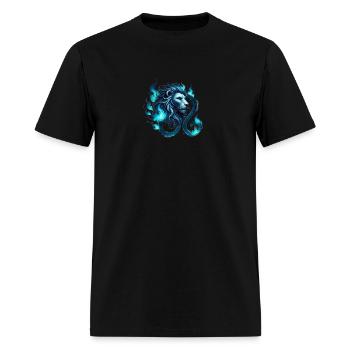 Leo mug - Men's T-Shirt - black - Front - Jose (178cm)