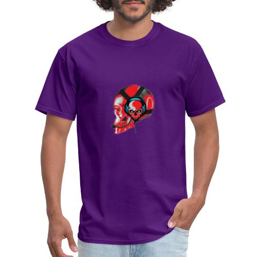 red head gaming logo no background transparent - Men's T-Shirt